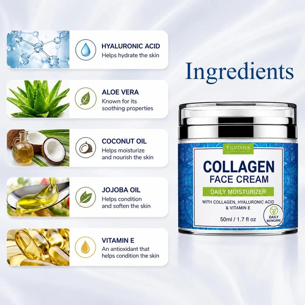 Collagen Hyaluronic Acid Face Cream