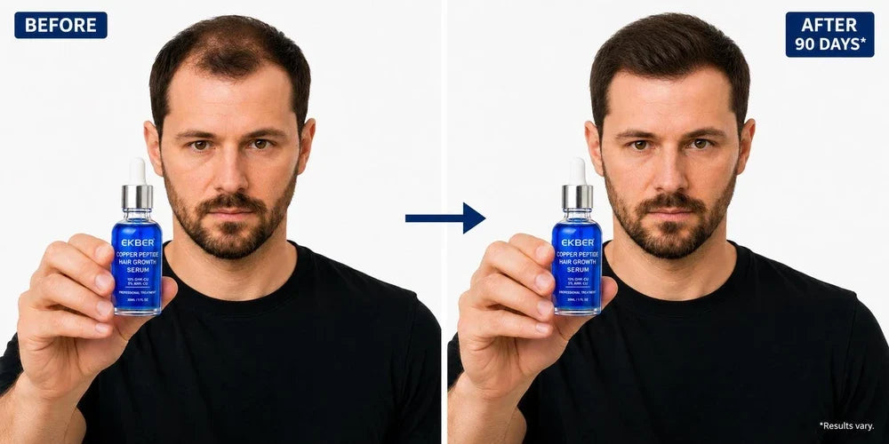 Copper Peptide Hair Serum for Fuller Looking Hair