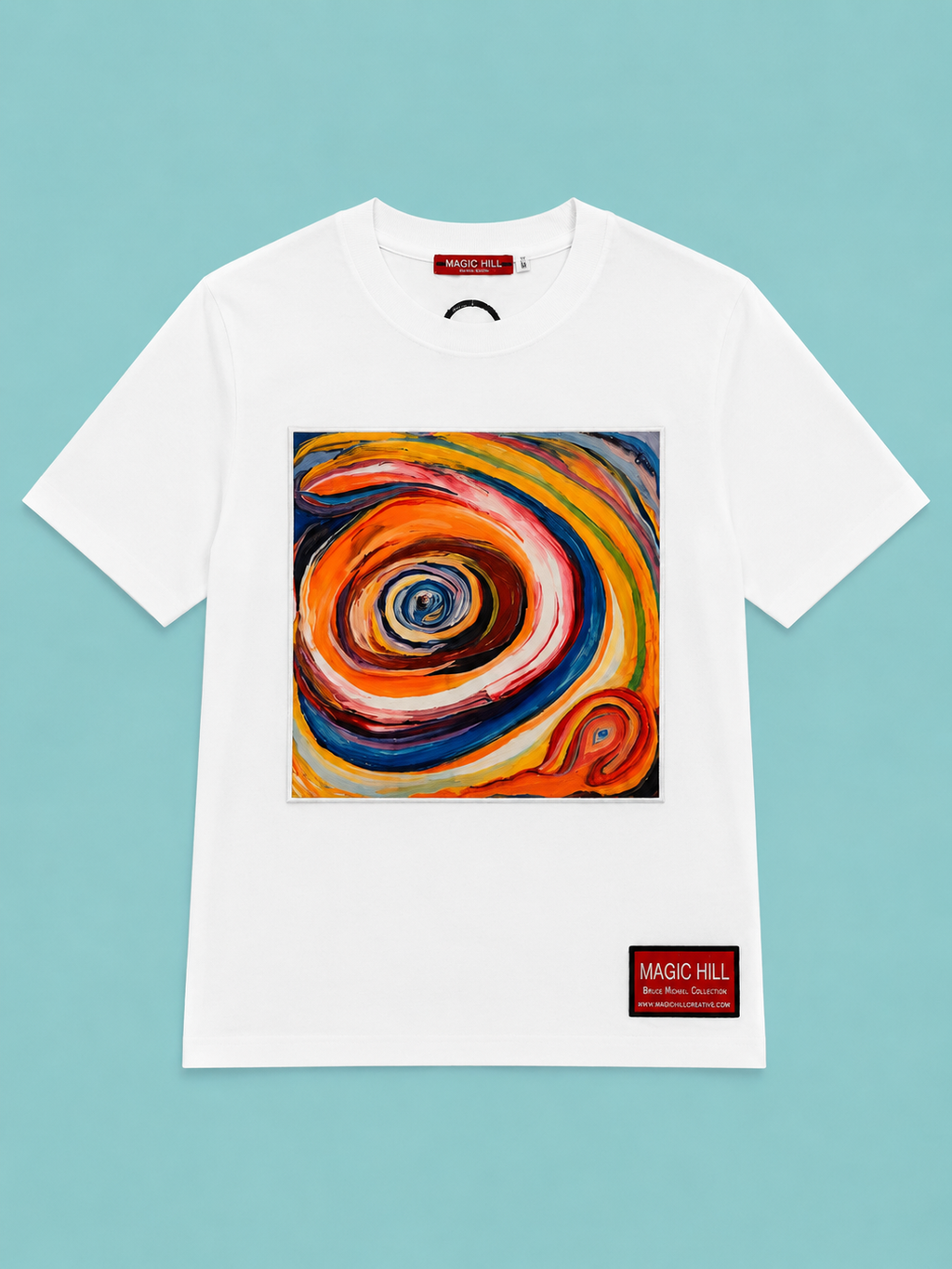 100% Pima Cotton Art T-Shirt – Bruce Mishel Original Artwork – Unisex