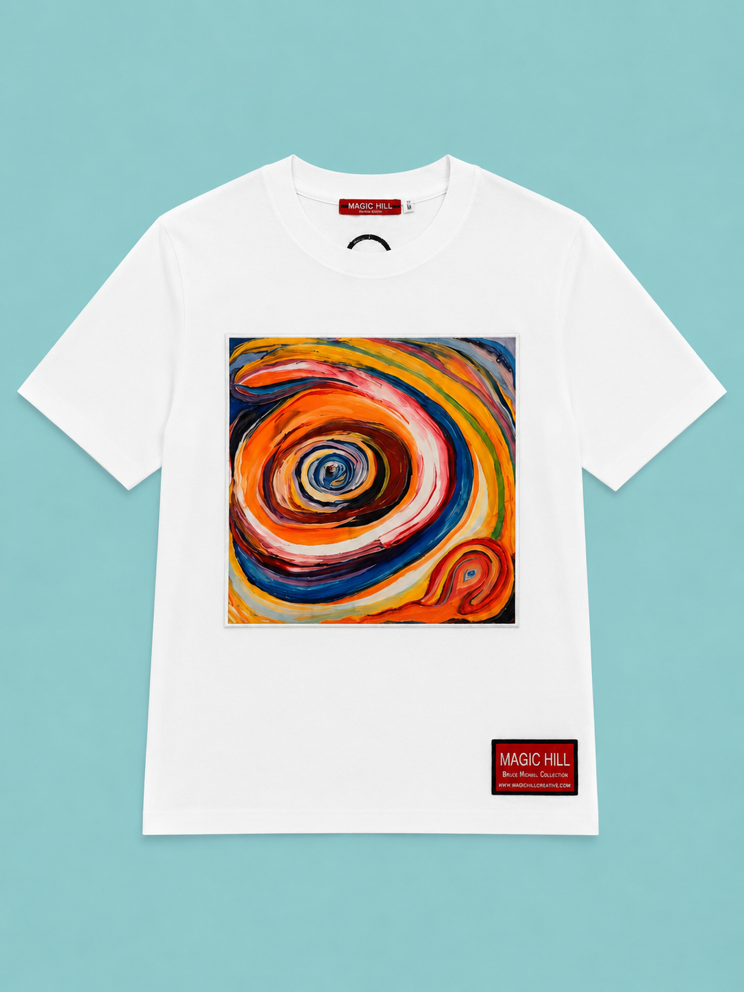 100% Pima Cotton Art T-Shirt – Bruce Mishel Original Artwork – Unisex