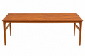 Authentic 1960s Danish Modern Teak Coffee Table – Made in Denmark