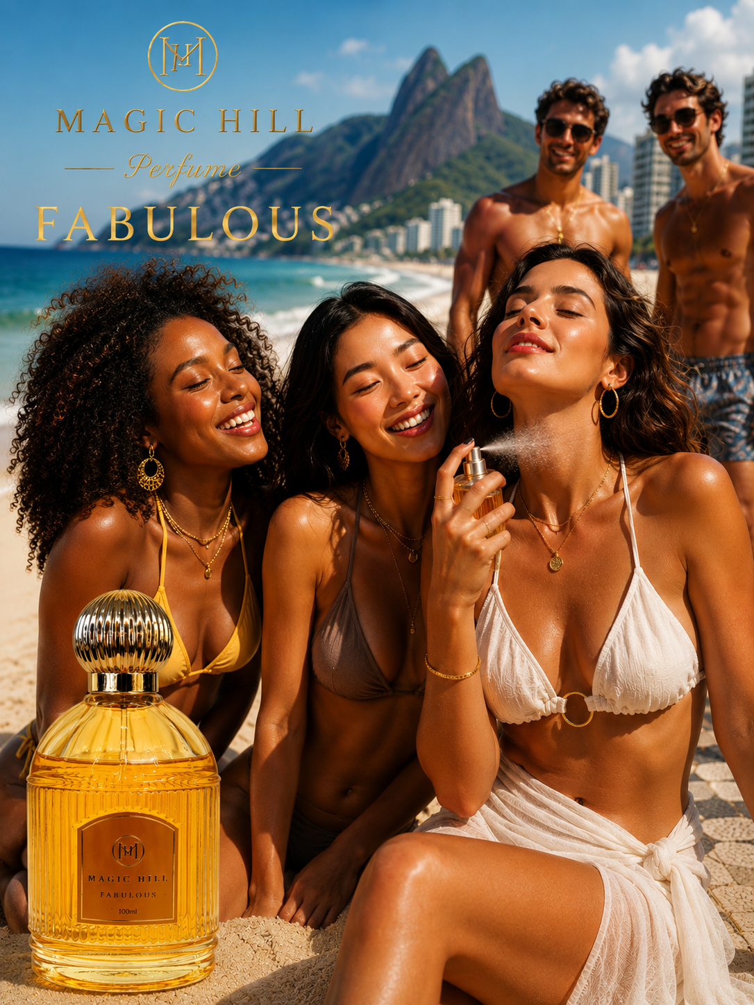 Magic Hill 69 Eau de Perfume Collection – 7 Signature Fragrances | 100 mL Glass Bottle