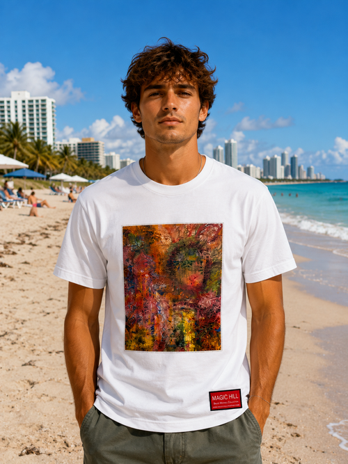 100% Pima Cotton Art T-Shirt – Bruce Mishel Original Artwork – Unisex