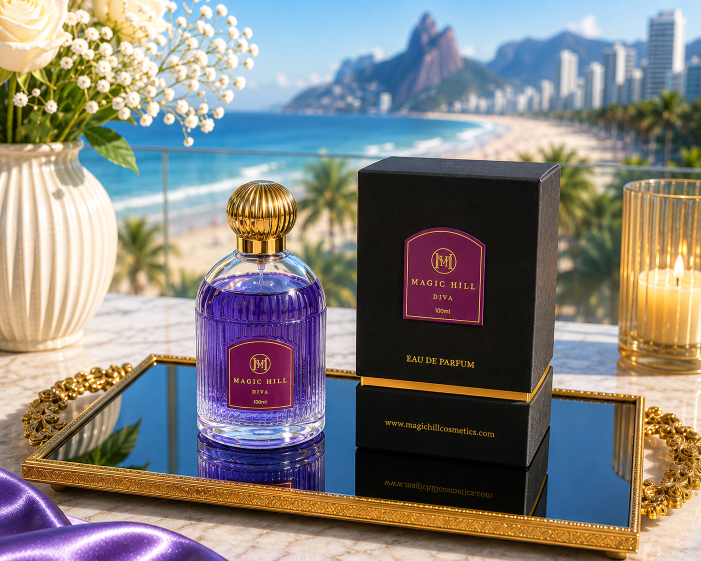 Magic Hill 69 Eau de Perfume Collection – 7 Signature Fragrances | 100 mL Glass Bottle