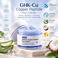 GHK-Cu Copper Peptide Face Cream – Anti-Aging, Firming & Hydrating Moisturizer | 50g