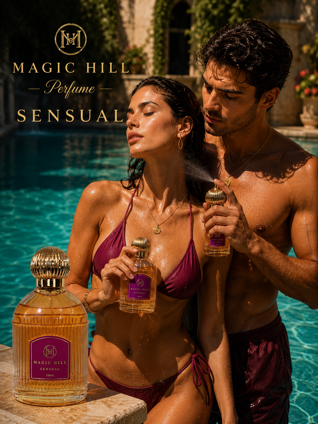 Magic Hill 69 Eau de Perfume Collection – 7 Signature Fragrances | 100 mL Glass Bottle