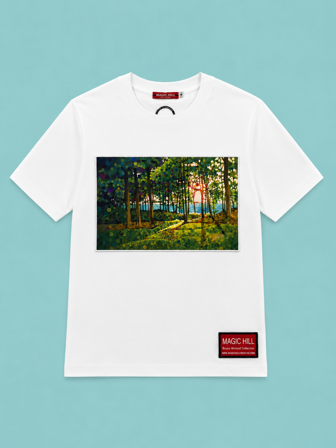 100% Pima Cotton Art T-Shirt – Bruce Mishel Original Artwork – Unisex