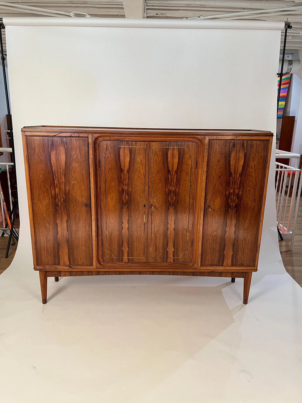 Mid-Century Rosewood sideboard hutch cabinet 1960’s