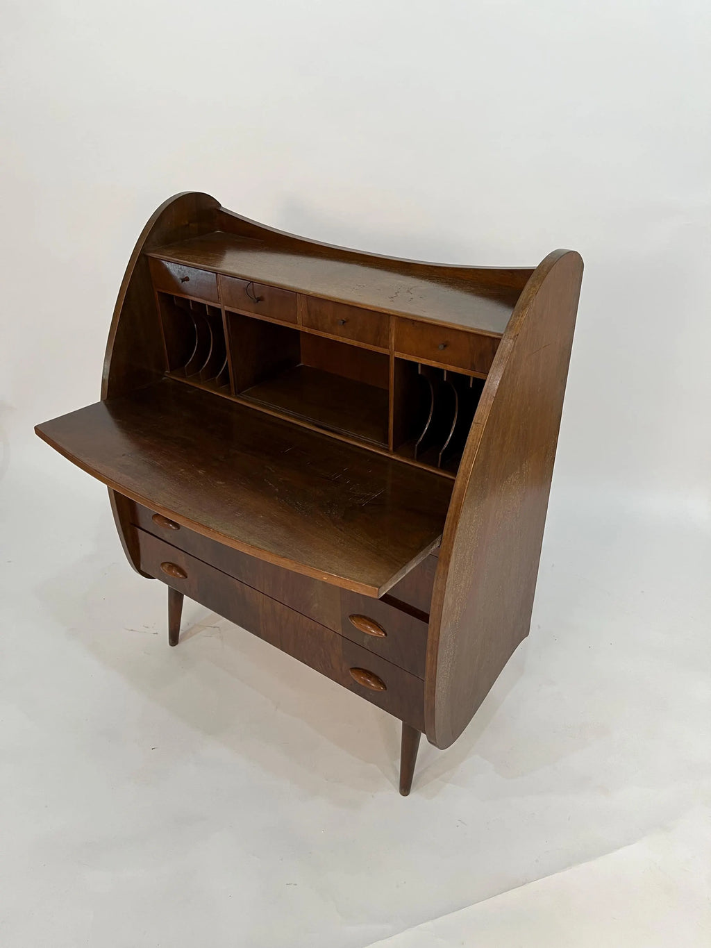 Mid-century Rosewood Secretery dresser