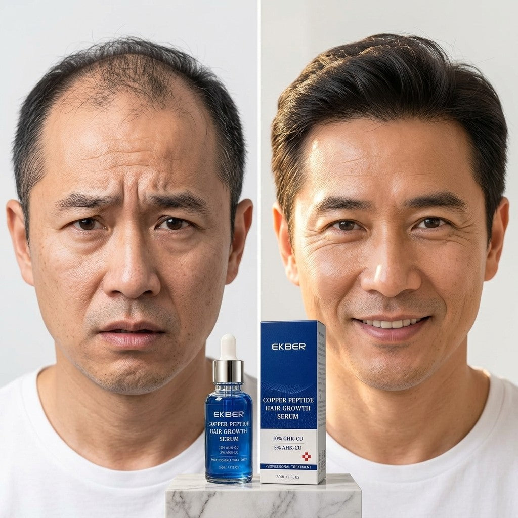 Copper Peptide Hair Serum for Fuller Looking Hair