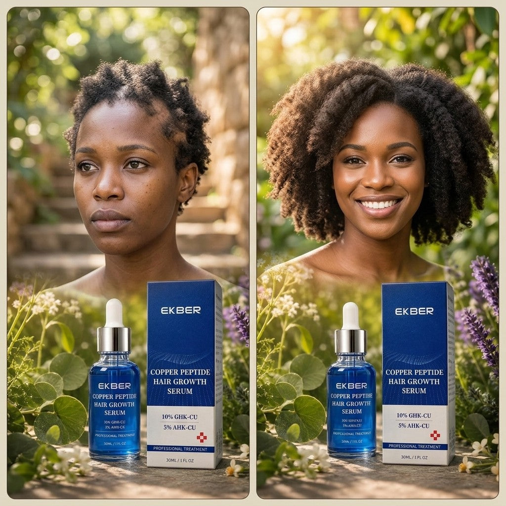 Copper Peptide Hair Serum for Fuller Looking Hair